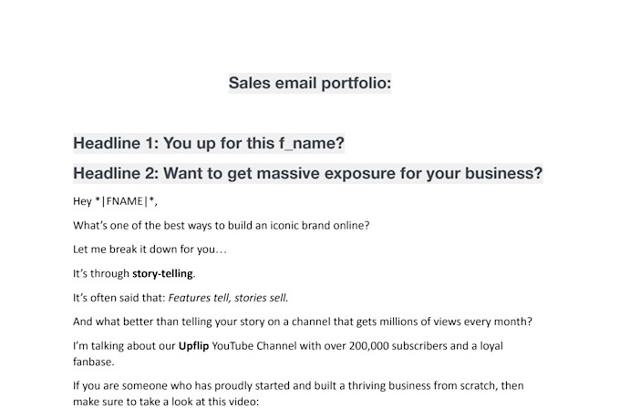 write compelling sales email copy for your email marketing